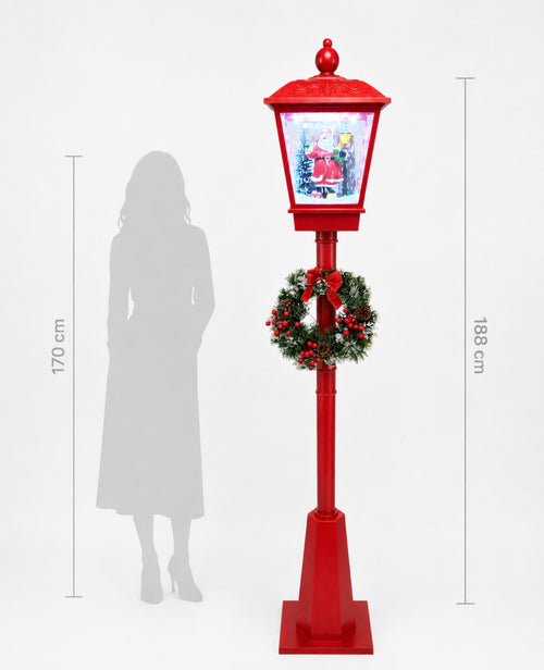 Egyrészes zenélő lámpa 188cm