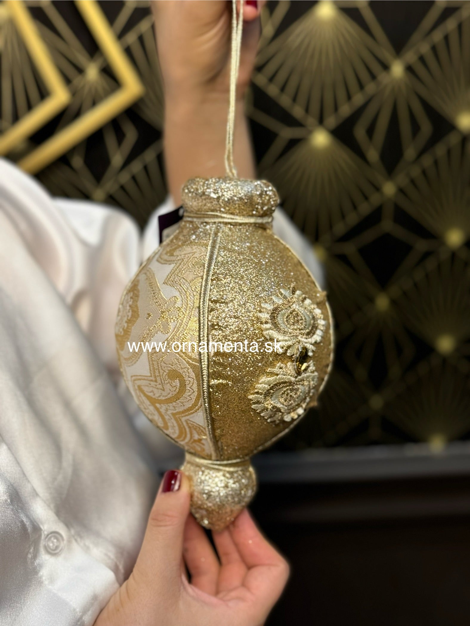 Arany dísz 19cm